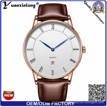 Yxl-309 Dw Style Simple Design Fashion Business Quartz Mens Women Watch Leather Strap Date Business Watches